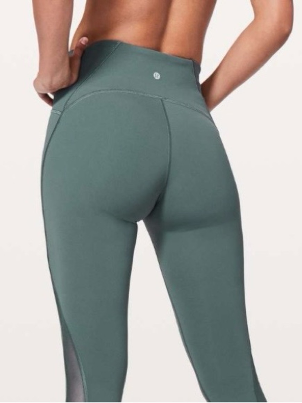 Lululemon Train Times Leggings - Sage Green